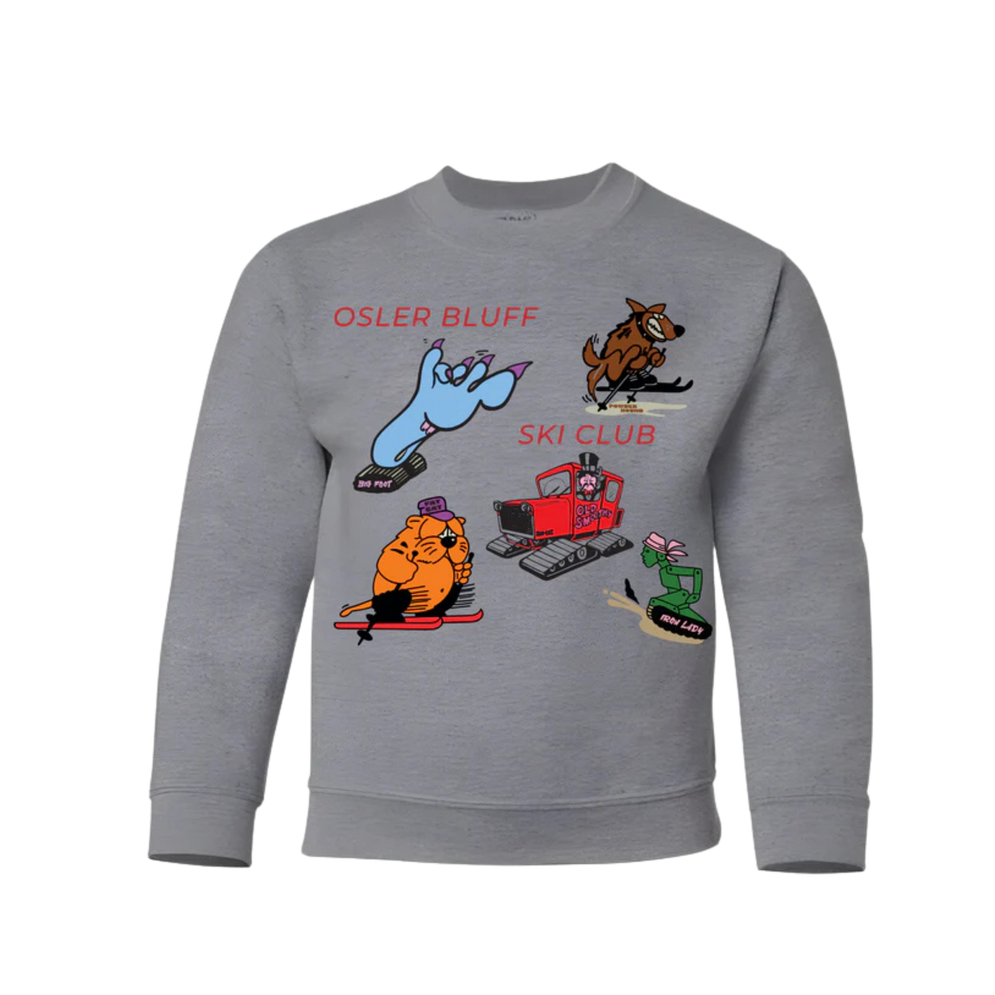 Youth Snowcat Crewneck