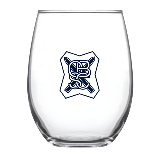 Crest Wine Glass