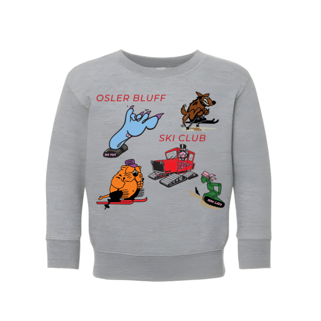 Toddler Snowcat Crewneck
