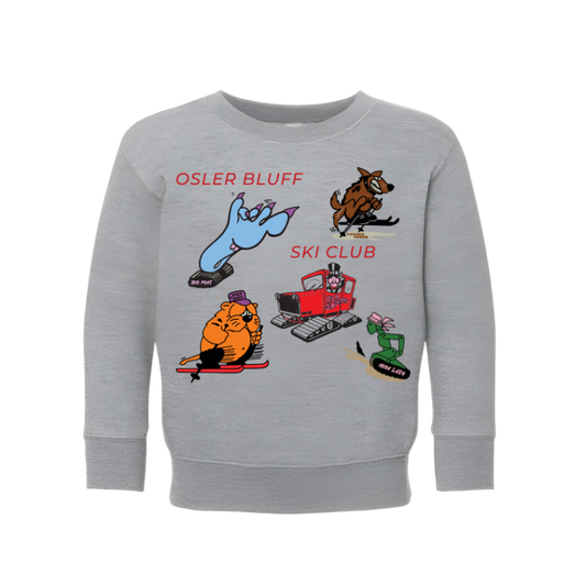 Toddler Snowcat Crewneck